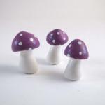Tiny Heather Purple Trio of..