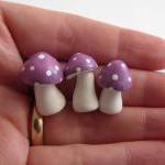 Tiny Heather Purple Trio of..